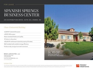 Sparks, NV Industrial - 255 Distribution Dr