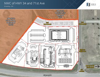 NWC of HWY 34 71st ave  