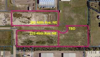 Minot, ND Industrial Land - 201 & 225 45th Ave
