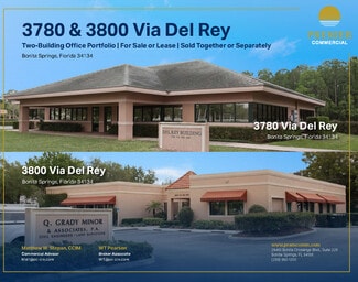 Bonita Springs, FL Office - 3780 Via Del Rey Bonita Springs, FL Office - 3780 Via Del Rey