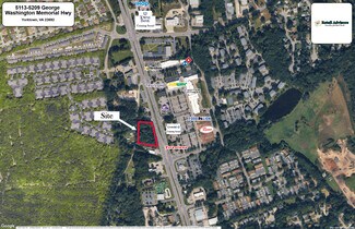 Yorktown, VA Commercial Land - 5113-5209 George Washington Mem Hwy