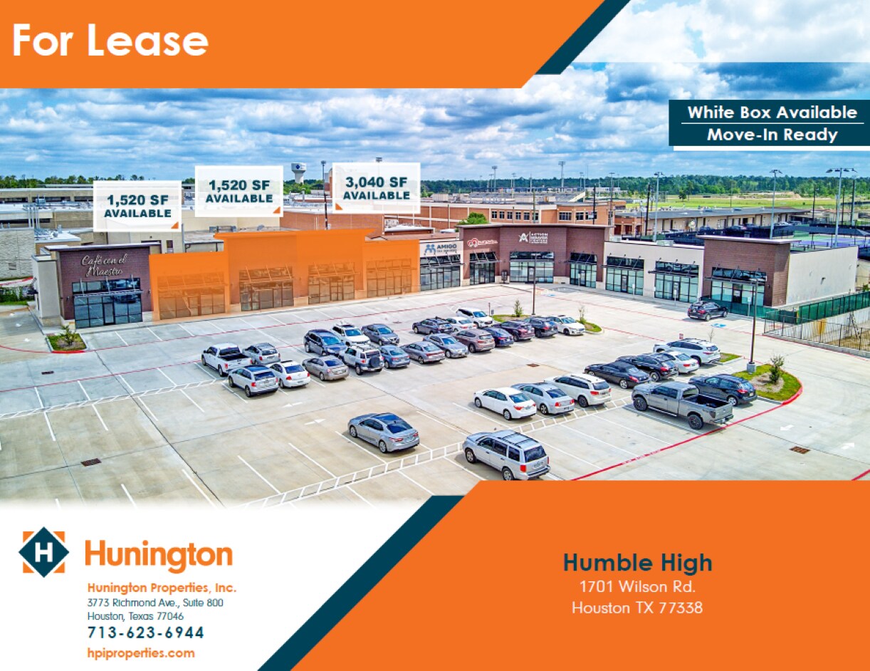 1701 Wilson Rd, Humble, TX for Rent