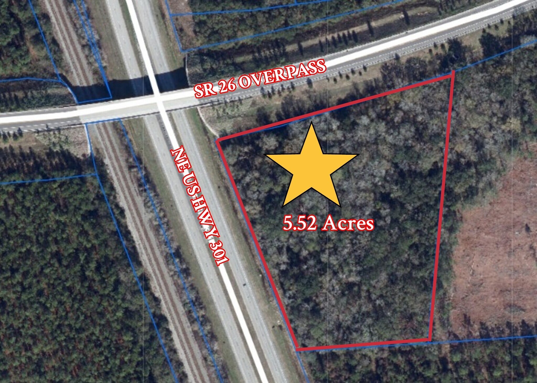 00 US 301 hwy, Hawthorne, FL for Sale