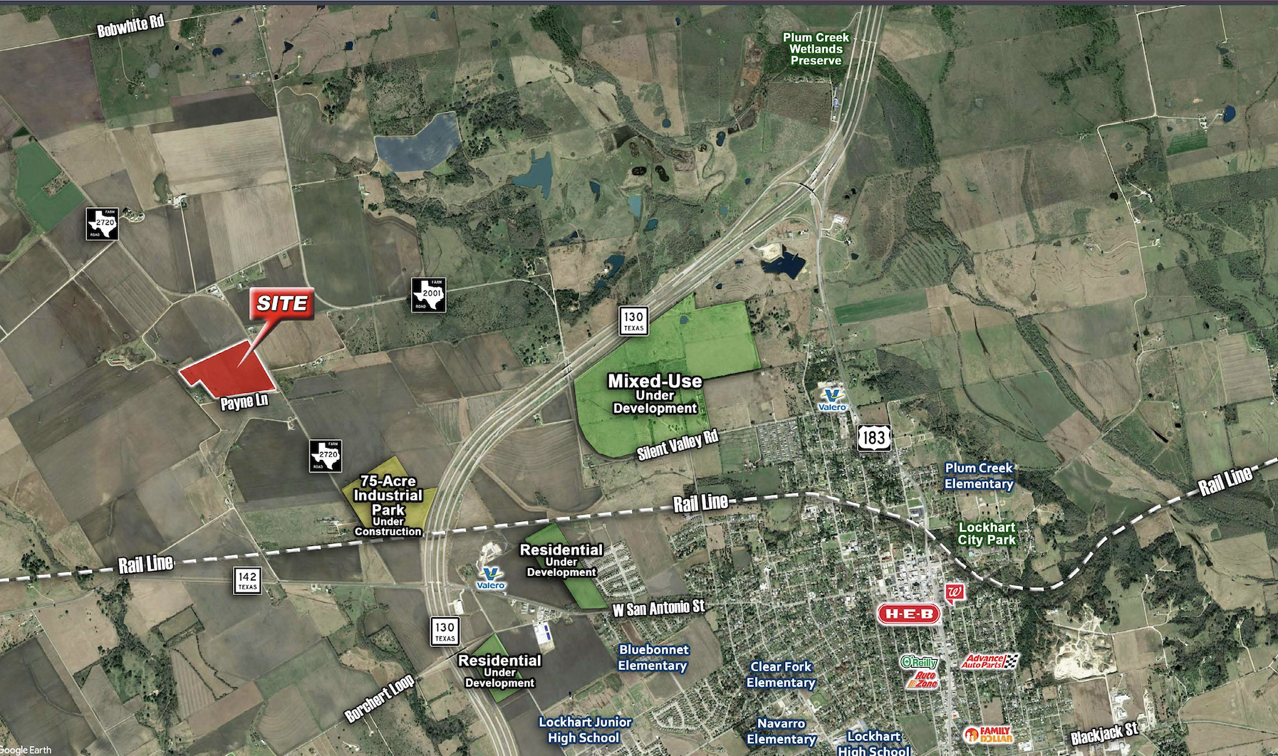 FM 2720 & Payne Ln, Lockhart, TX for Sale