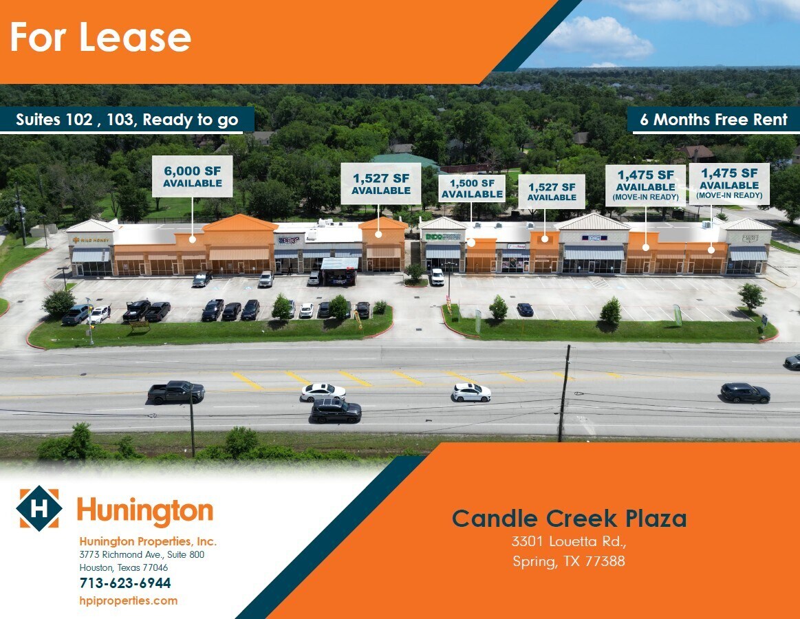 3301 Louetta Rd, Spring, TX for Rent