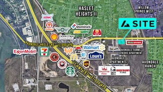 Haslet, TX Commercial Land - 2157 Avondale Haslet Rd
