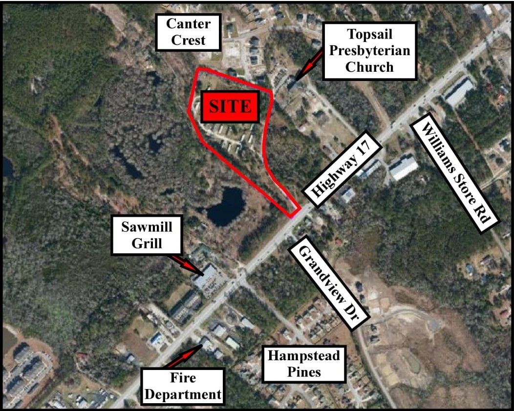 Highway 17 and Averys Road, Hampstead, NC for Sale