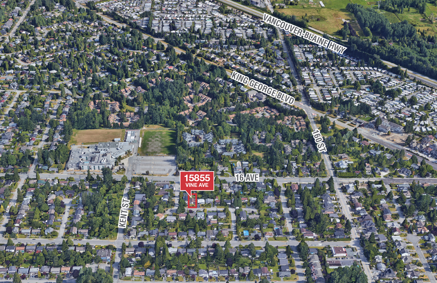 15855 Vine Av, White Rock, BC for Sale