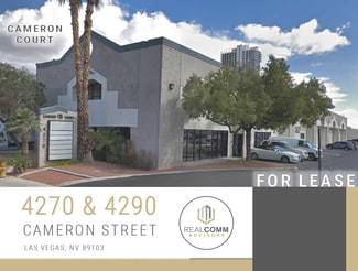 Las Vegas, NV Office, Industrial - 4290 Cameron St Las Vegas, NV Office, Industrial - 4290 Cameron St