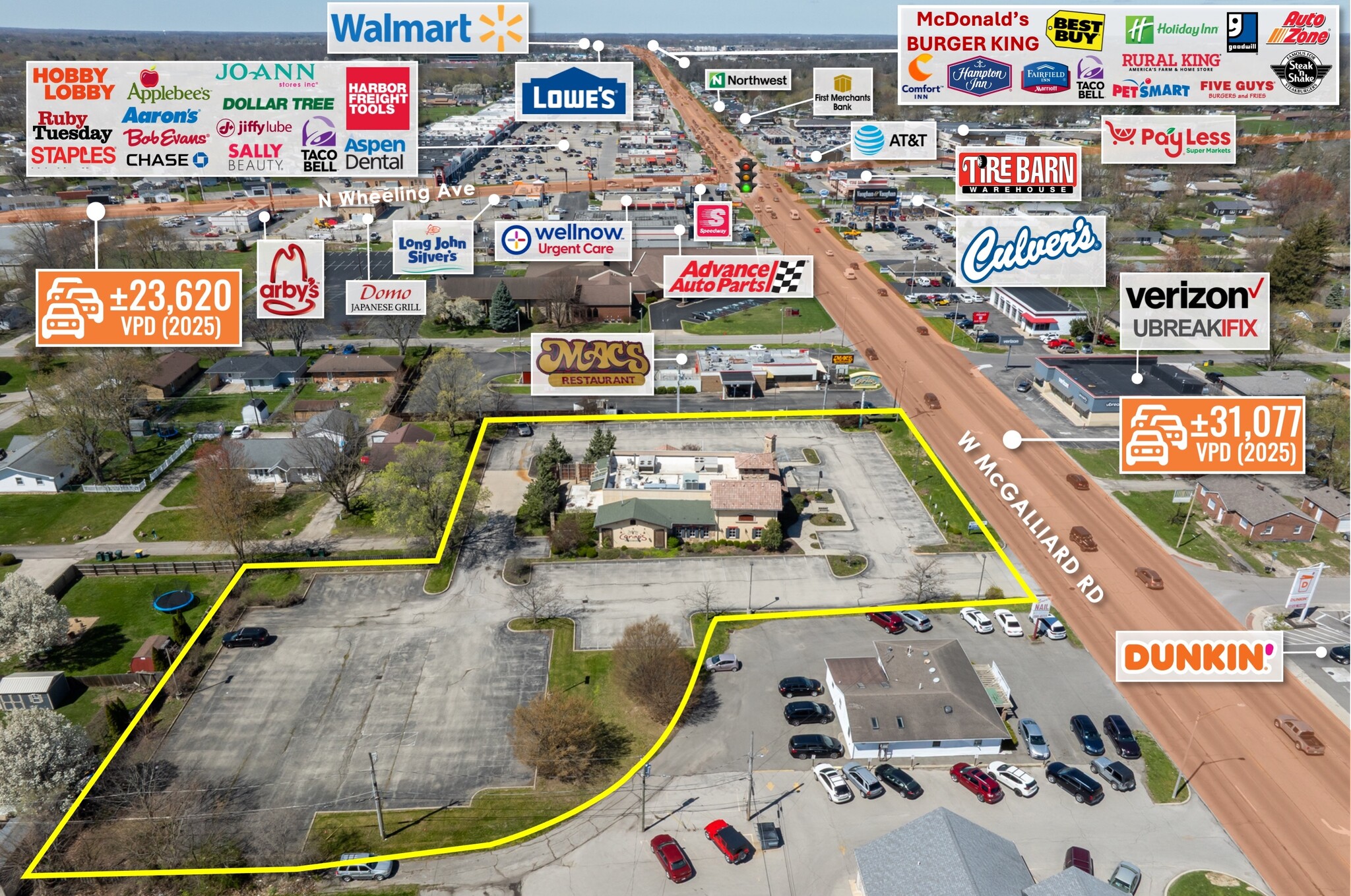 1101 W Mcgalliard Rd, Muncie, IN for Sale