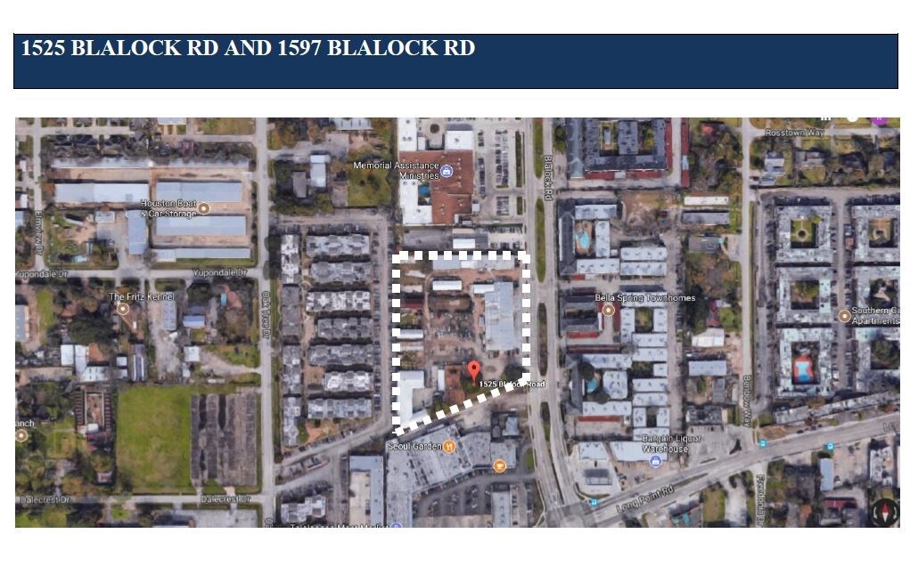 1597 Blalock Rd, Houston, TX for Sale