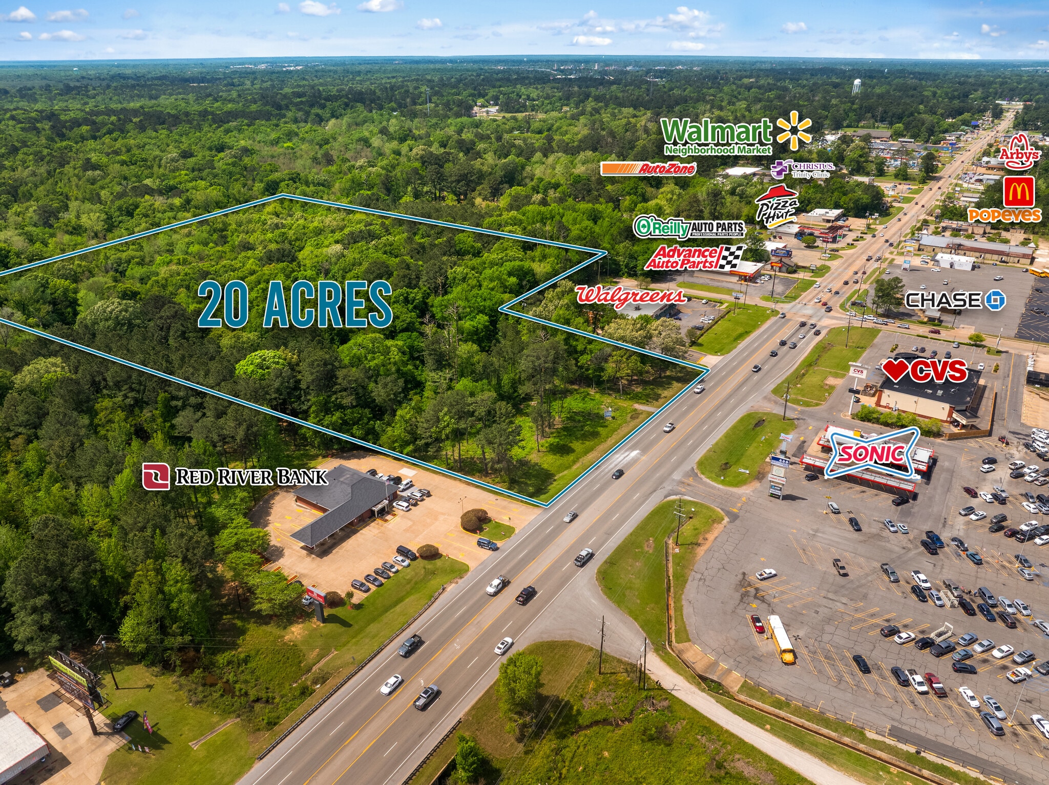 TBD 28 E Hwy, Pineville, LA for Sale