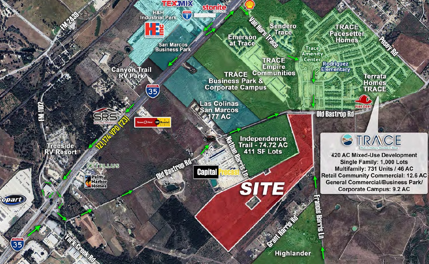 Francis Harris Lane Tract, San Marcos, TX for Sale