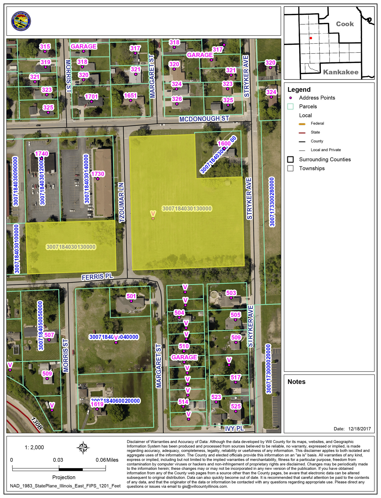 McDonough St @ Stryker Ave, Joliet, IL for Sale