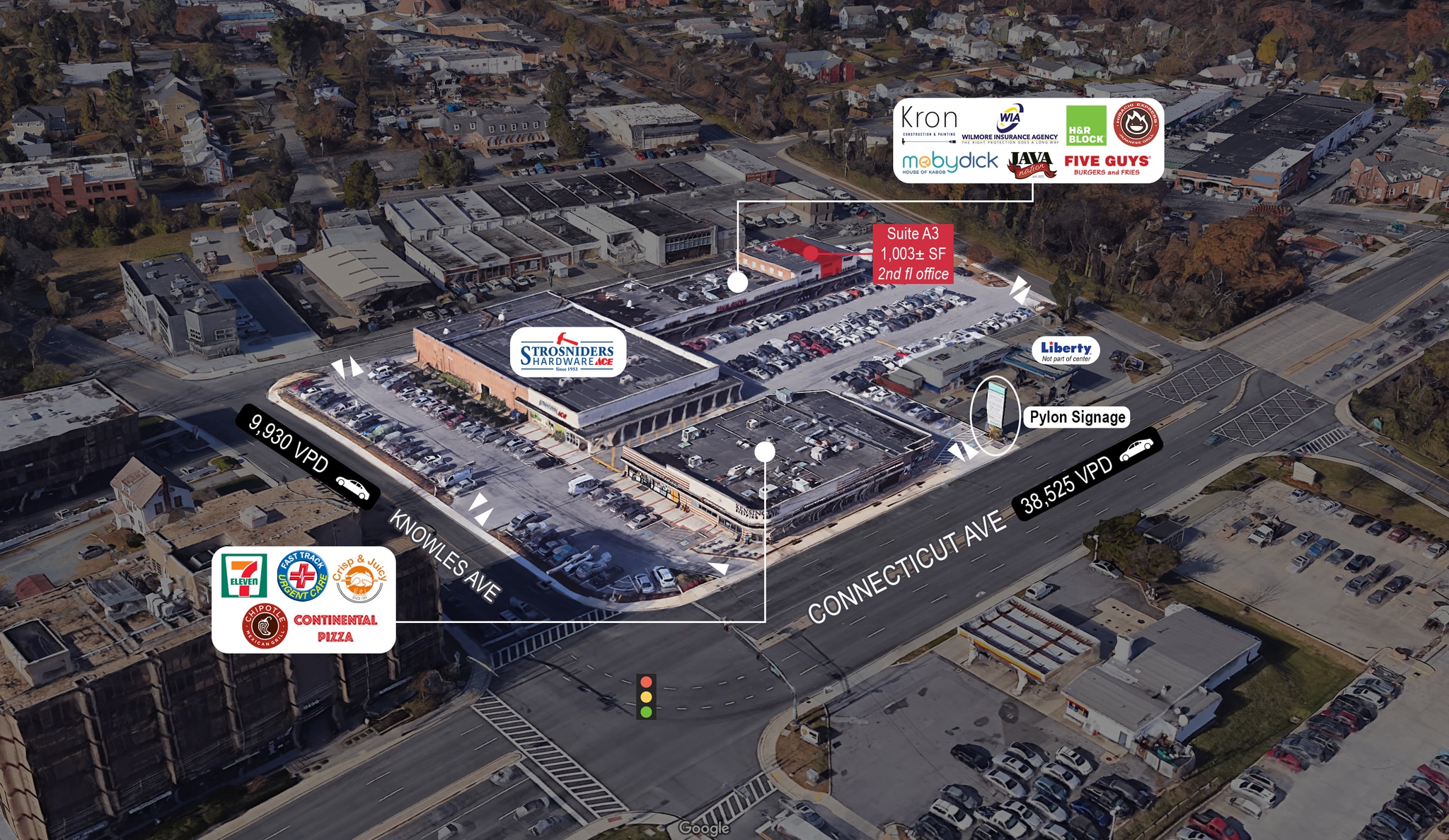 10504-10520 Connecticut Ave, Kensington, MD for Rent