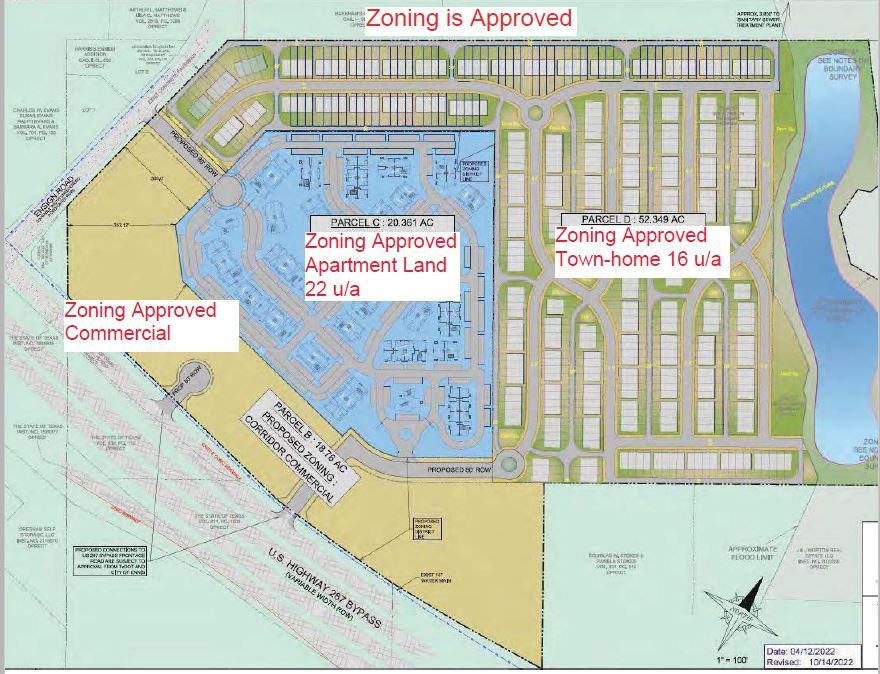 Ensign Road & Hwy 287, Ennis, TX for Sale