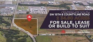 Oklahoma City, OK Industrial Land - 15th & County Line Rd