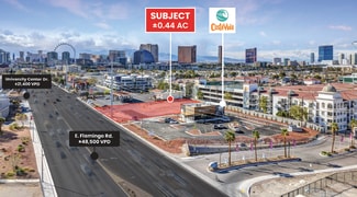 Las Vegas, NV Commercial Land - E Flamingo Rd & S University Center Dr