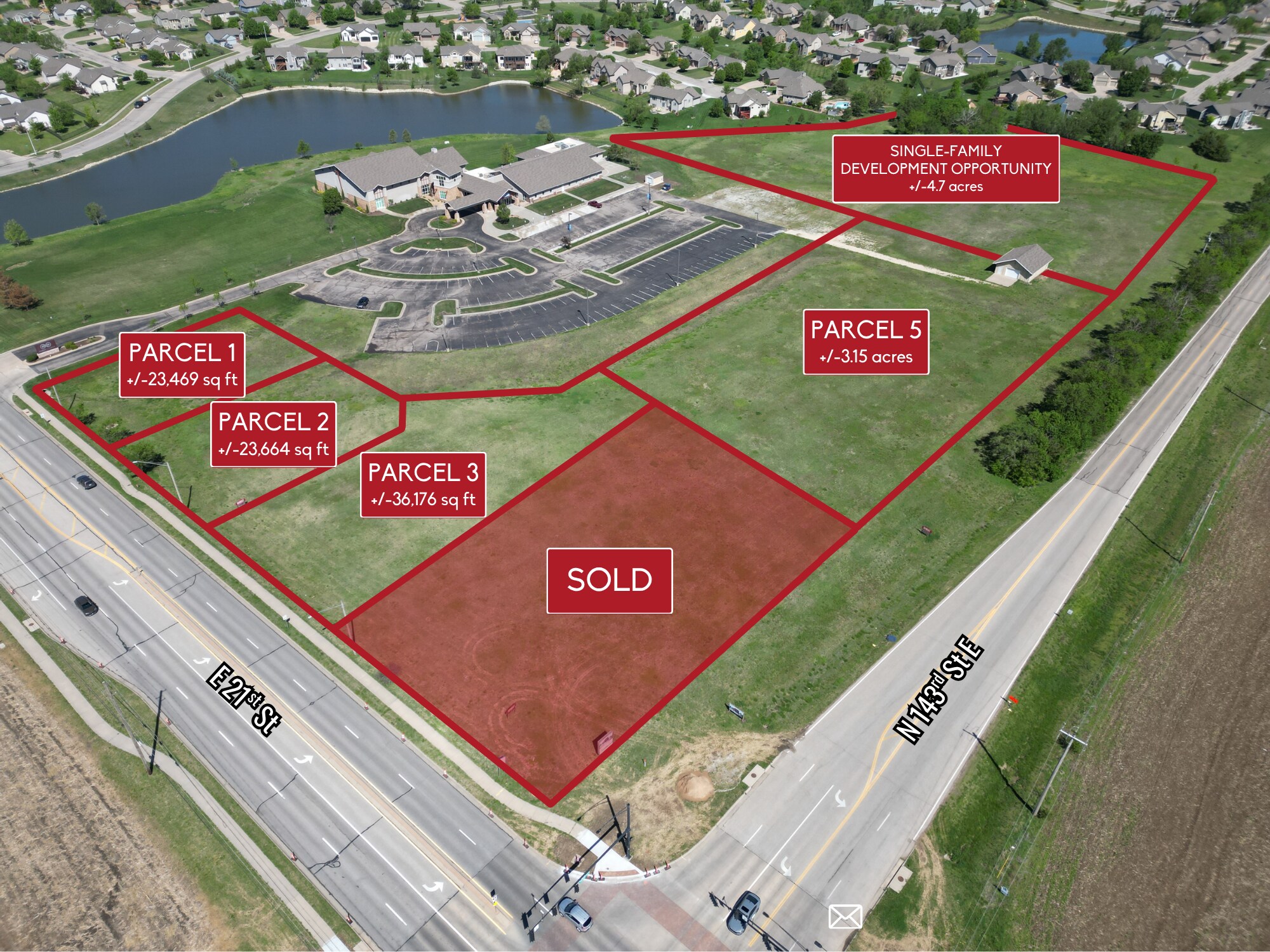 143rd & 21st St, Wichita, KS for Sale