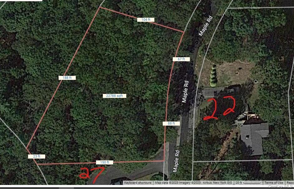 Lot 3 Maple Rd, Lake Peekskill, NY for Sale