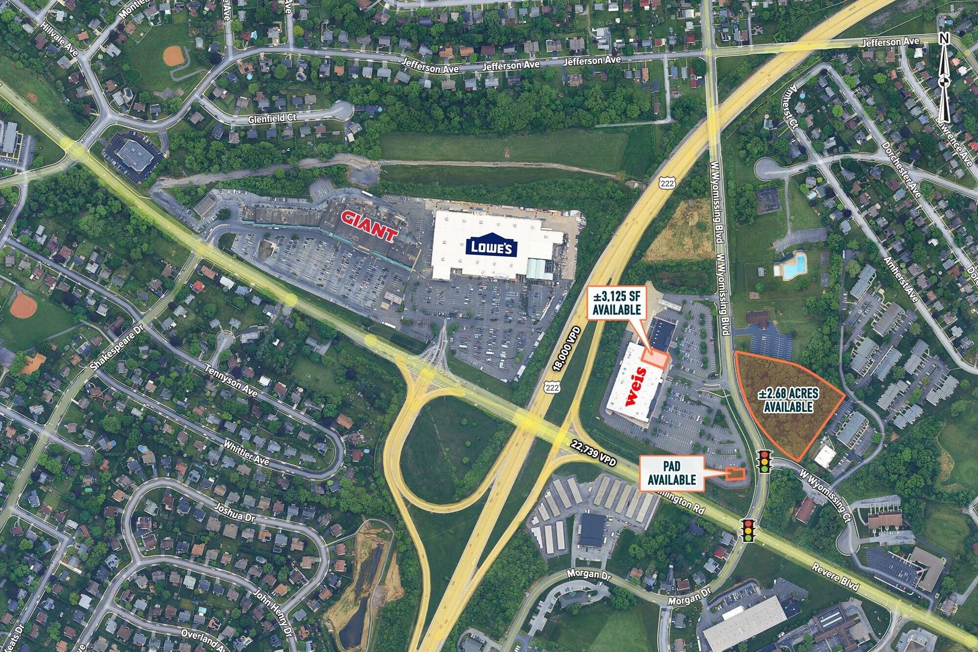 1112 W Wyomissing Blvd, West Lawn, PA for Rent