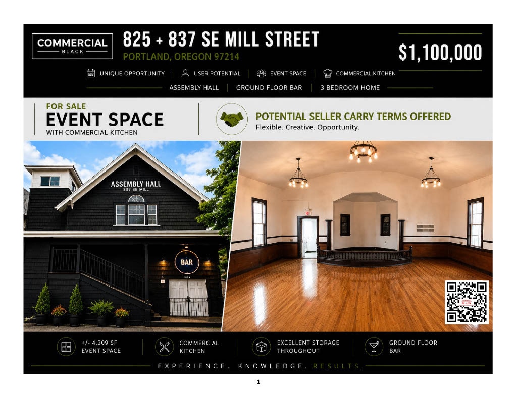 825-837 SE Mill St, Portland, OR for Sale