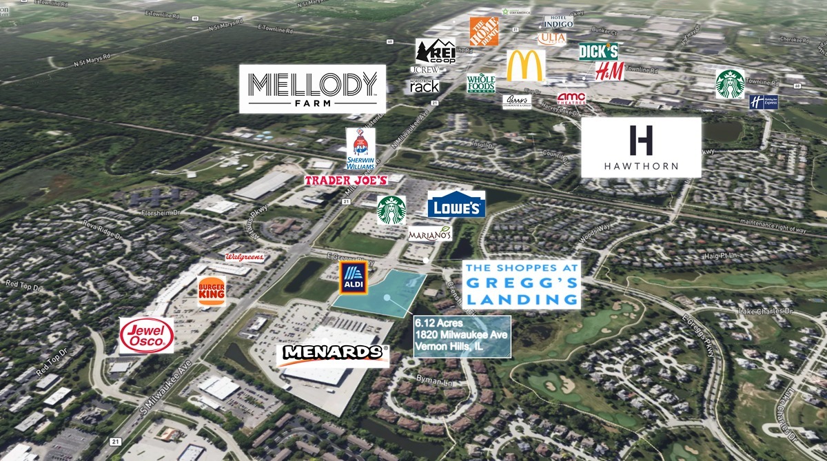 1820 N Milwaukee Ave, Vernon Hills, IL for Sale