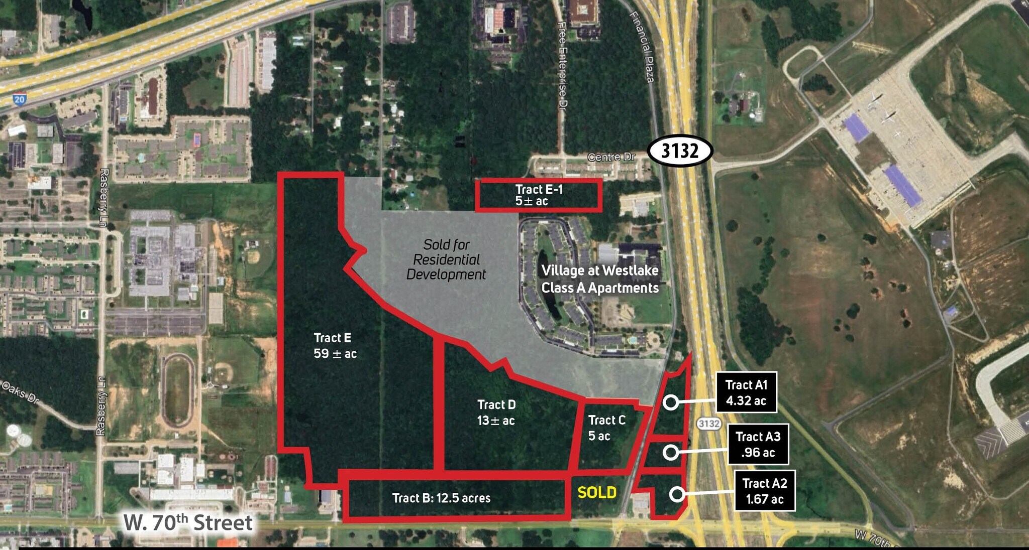W 70th & Buncombe Rd, Shreveport, LA for Sale