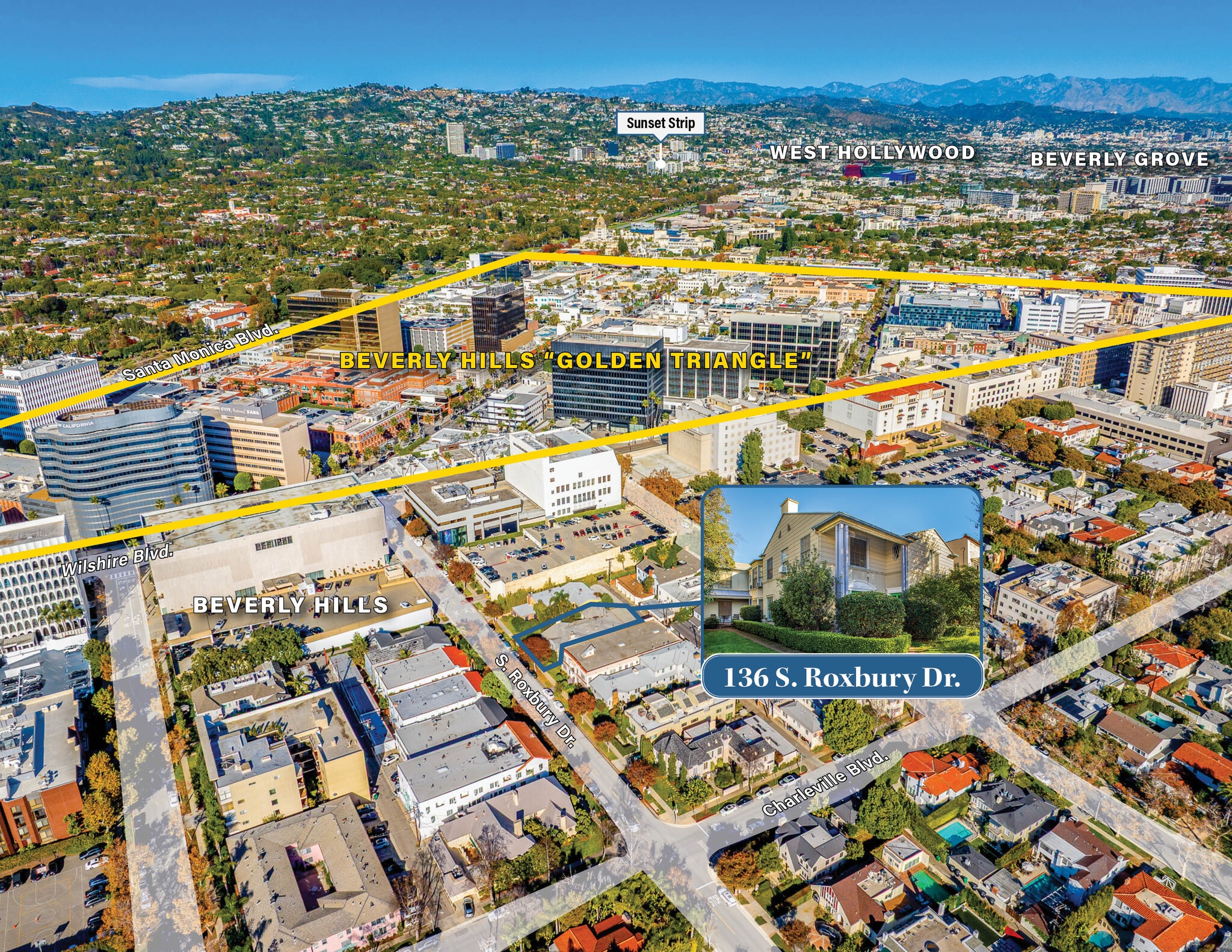 136 S Roxbury Dr, Beverly Hills, CA for Sale