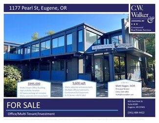 Eugene, OR Office - 1177 Pearl St