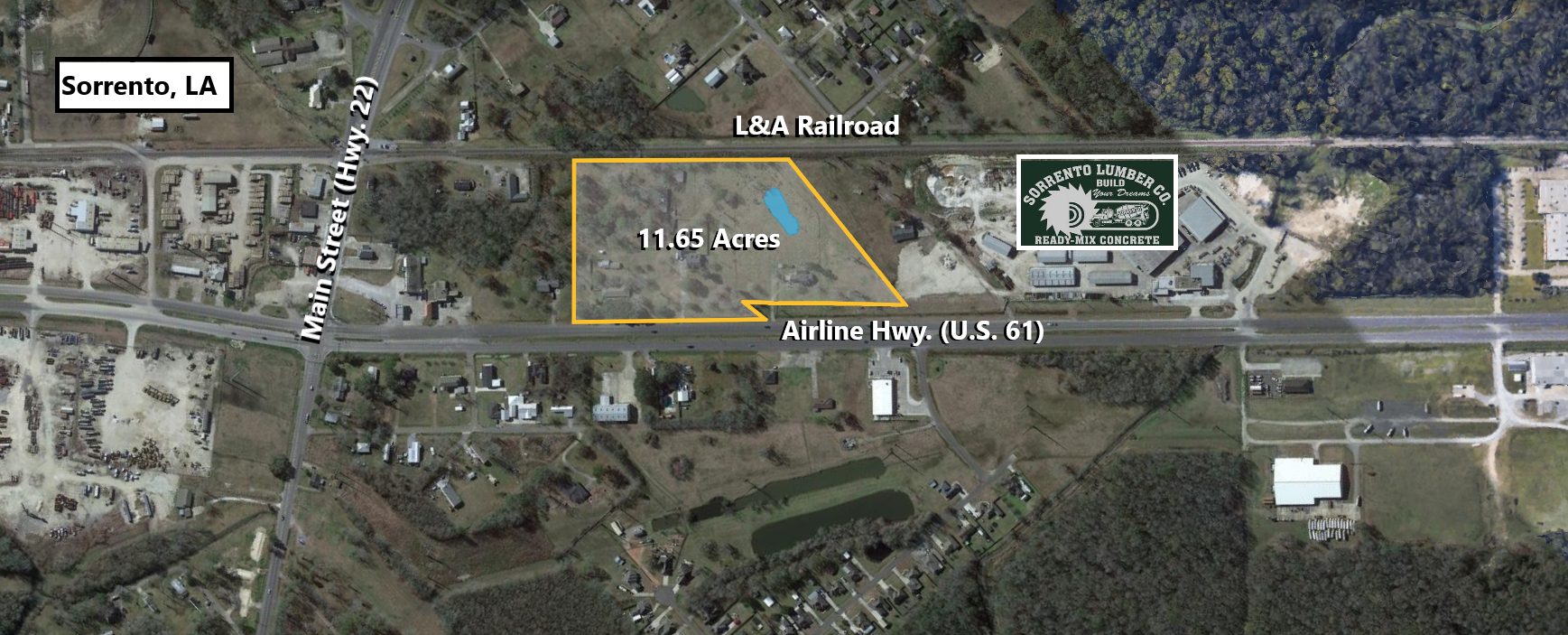 9355 Airline Hwy, Sorrento, LA for Sale