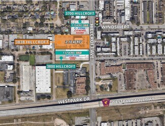 Houston, TX Commercial Land - 3838 Hillcroft Ave