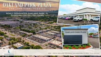 Oakland Park, FL Retail - 2300-2350 W Oakland Park Blvd Oakland Park, FL Retail - 2300-2350 W Oakland Park Blvd