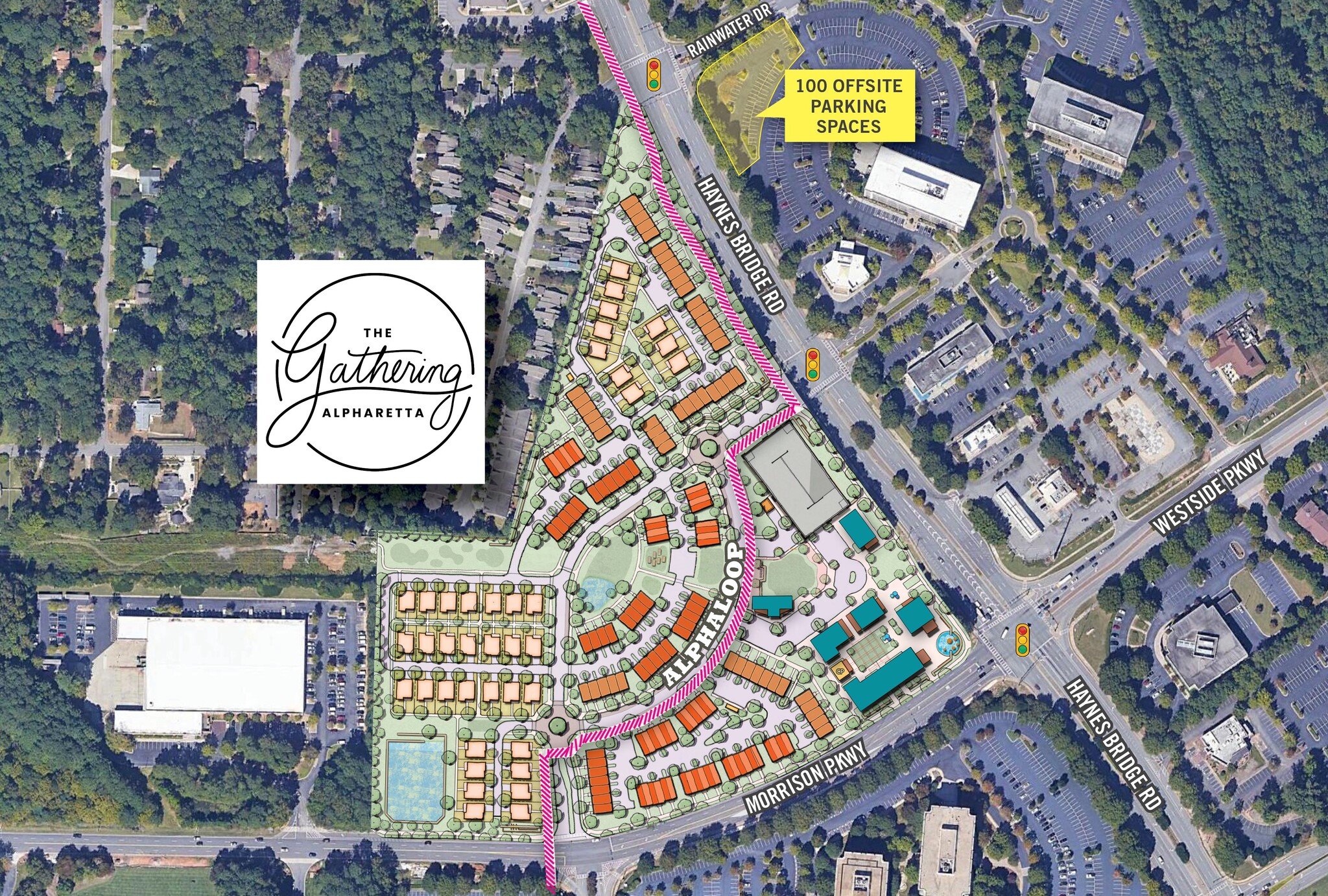 Haynes Bridge Rd @ Morrison Pkwy, Alpharetta, GA for Rent