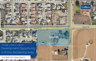 Bakersfield, CA Commercial Land - 4143 Renfro Rd