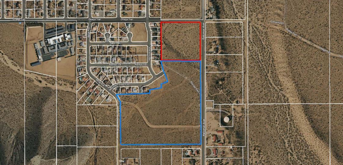 Onaga Trl @ Palomar Avenue, Yucca Valley, CA for Sale