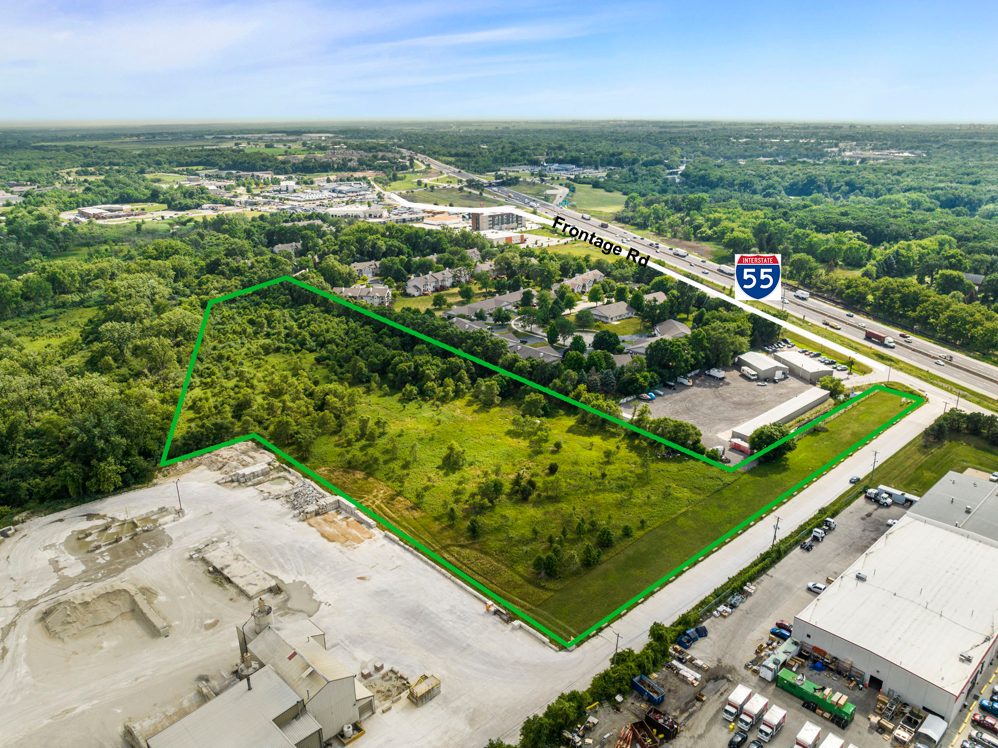 Frontage Rd @ Route 52, Joliet, IL for Sale