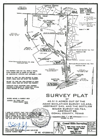 Spring Branch, TX Residential Land - 591 Towry Ln