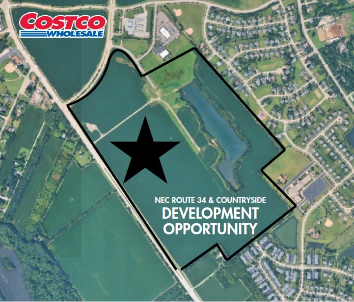 NEC Route 34 and Countryside Pky, Yorkville, IL for Sale
