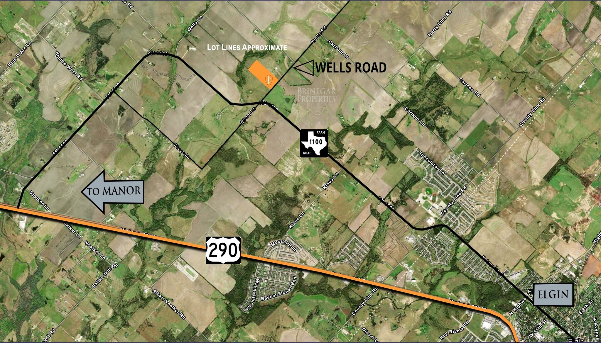 Wells Road, Elgin, TX for Sale