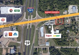 Texarkana, TX Commercial Land - 4107 W 7th St