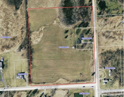 NW Corner 9 Mile and Napier Rd, Northville, MI for Sale
