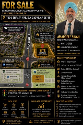 Elk Grove, CA Commercial - 7400 Shasta Ave