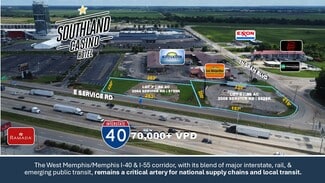 West Memphis, AR Commercial Land - 2008 E North Svc Rd West Memphis, AR Commercial Land - 2008 E North Svc Rd