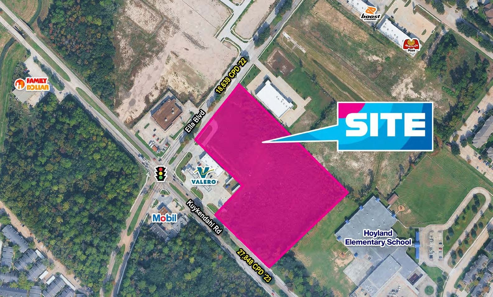 SEQ Kuykendahl Road & Ella Blvd, Houston, TX for Sale
