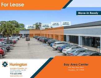 Houston, TX Office/Medical, Retail - 411-495 Bay Area Blvd Houston, TX Office/Medical, Retail - 411-495 Bay Area Blvd