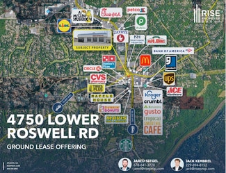 Marietta, GA Commercial Land - 4750 Lower Roswell Rd