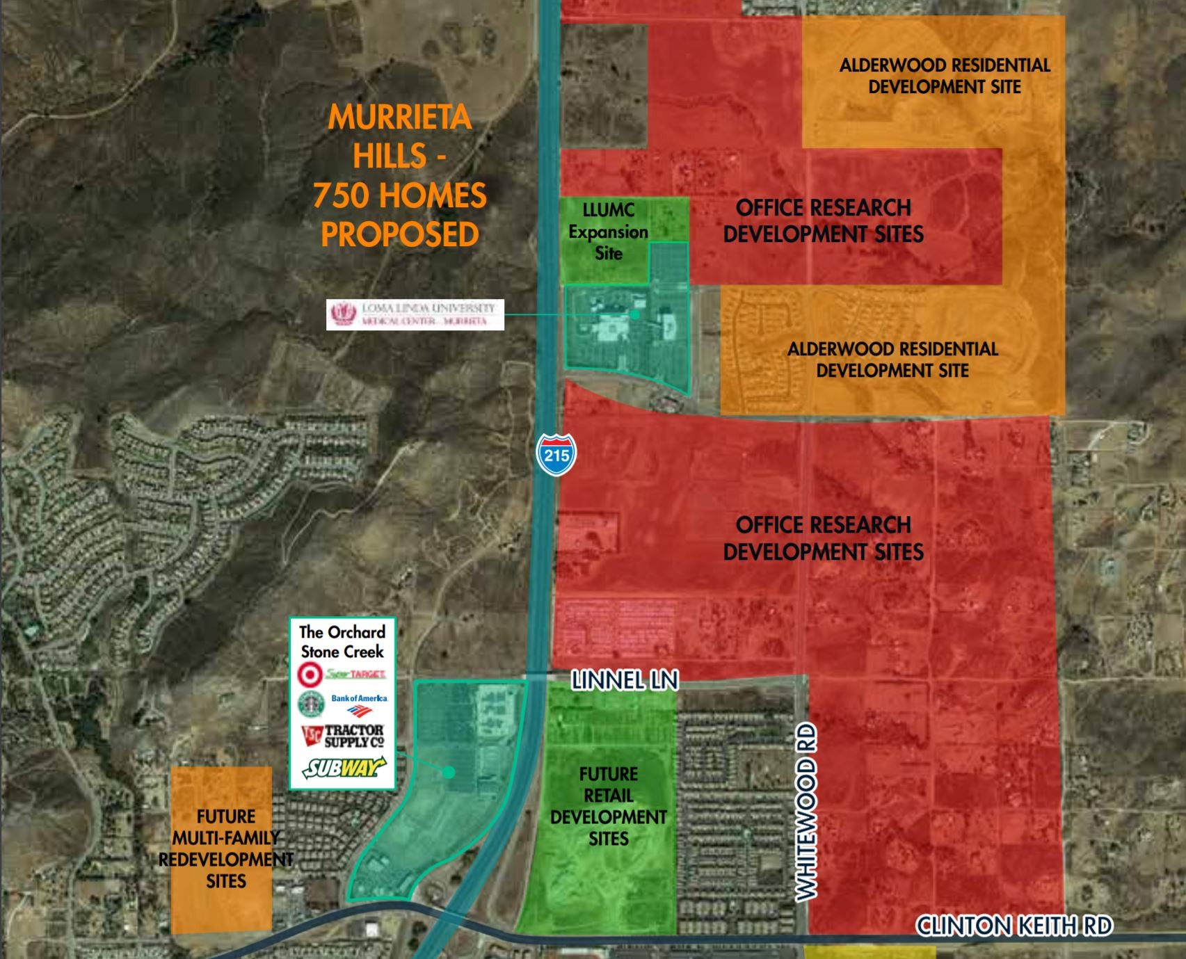 NEC Clinton Keith Rd & Whitewood Rd, Murrieta, CA for Sale