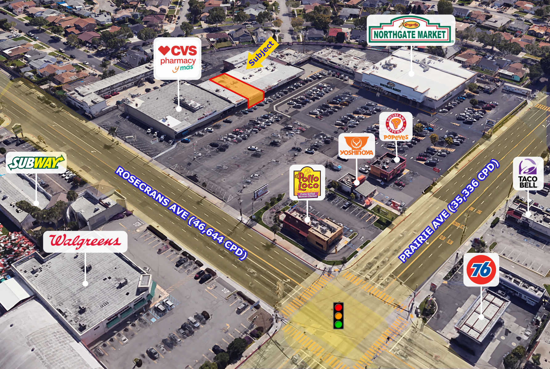 3880-3930 W Rosecrans Ave, Hawthorne, CA for Rent