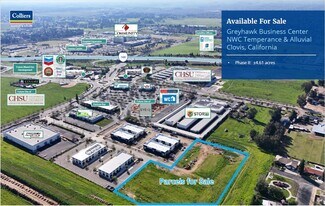 Clovis, CA Industrial Land - NW Corner Temperance & Alluvial Ave